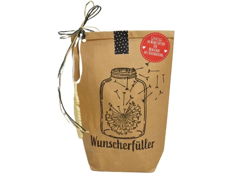 Wunderle Mitbringsel Wundertüte Wunscherfüller Geschenktüte Pusteblume