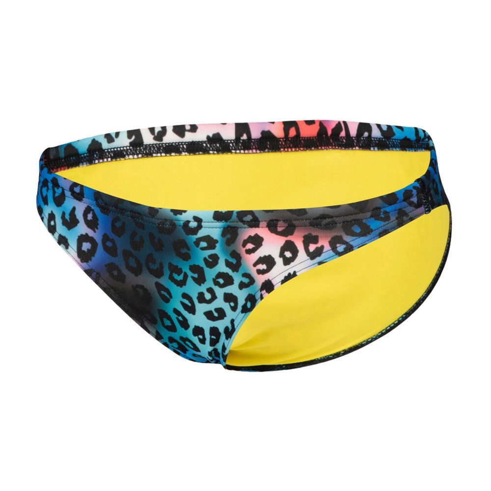Arena FREE R - Slip de bain Femme neon blue multi/yellow sta