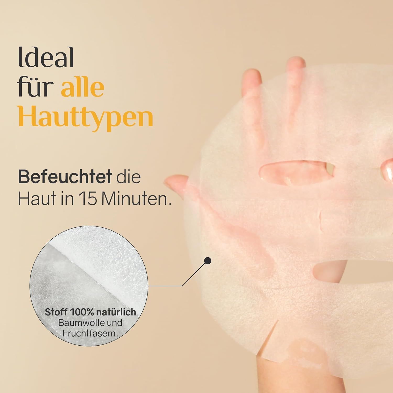 Ardaraz Anti-Flecken- und Illuminations Gesichtsmaske mit Vitamin C
