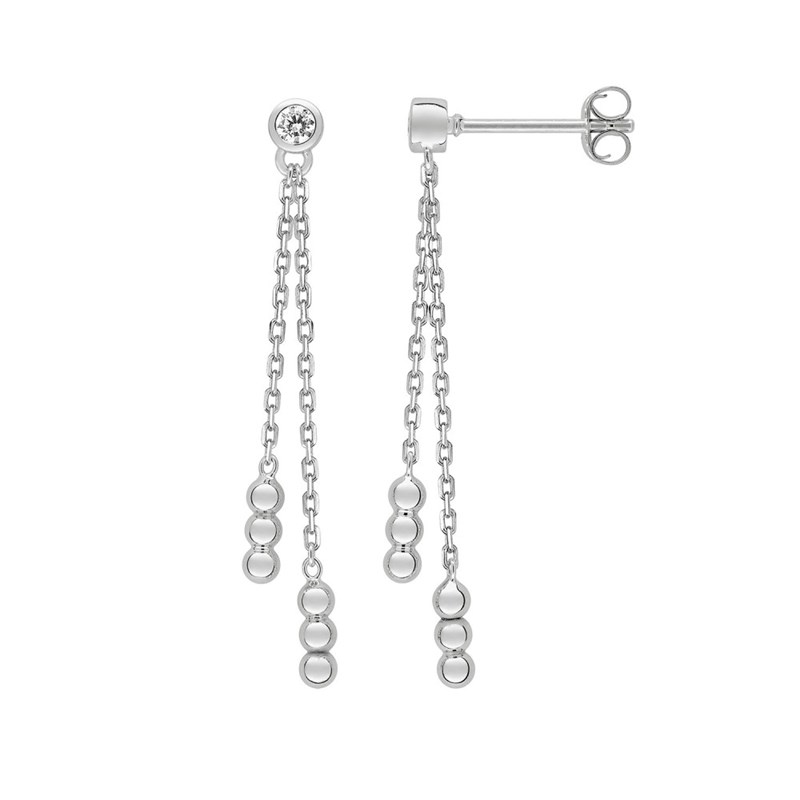 Boucles d'oreilles femme - Argent 925