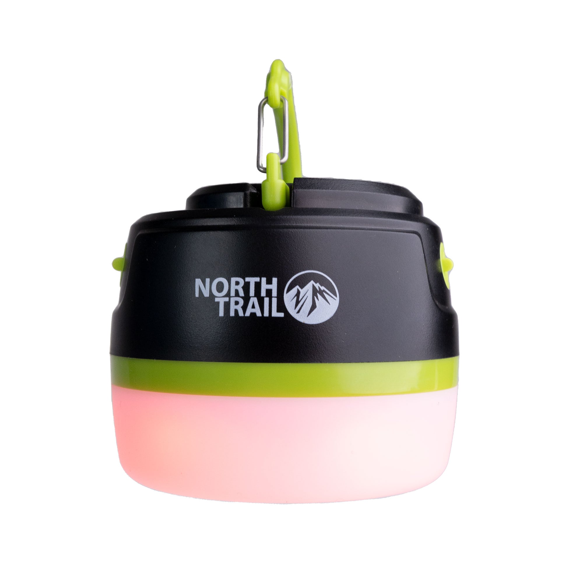 North Trail Camp Lanterne<br>2 i 1: Oppladbar lanterne og powerbank!
