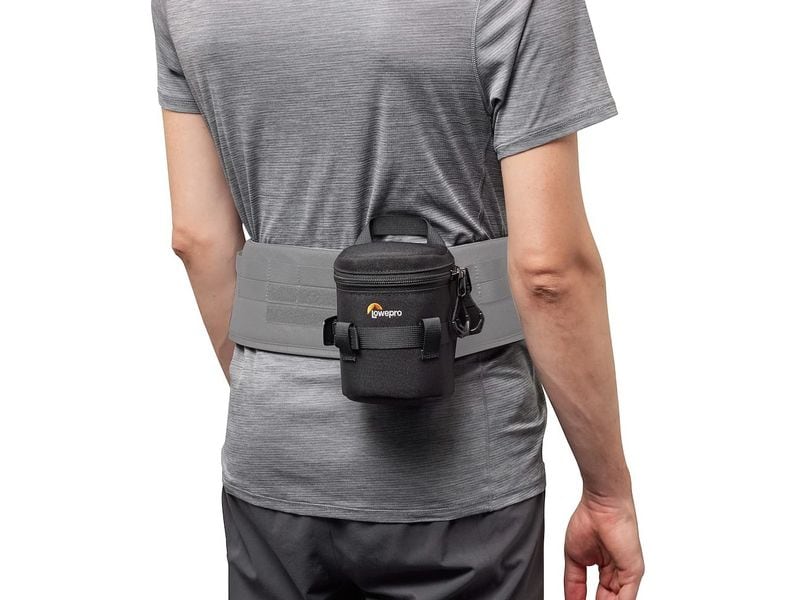 Lowepro Objektivtasche ProTactic LCS 9 x 13 III Gepolsterte Tasche mit Zurrgurt für Objektive mit bis zu 9 cm Durchmesser und 13 cm Länge
