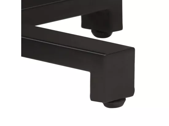 Table de bistro Carrée 60x60x75 cm Bois de manguier brut