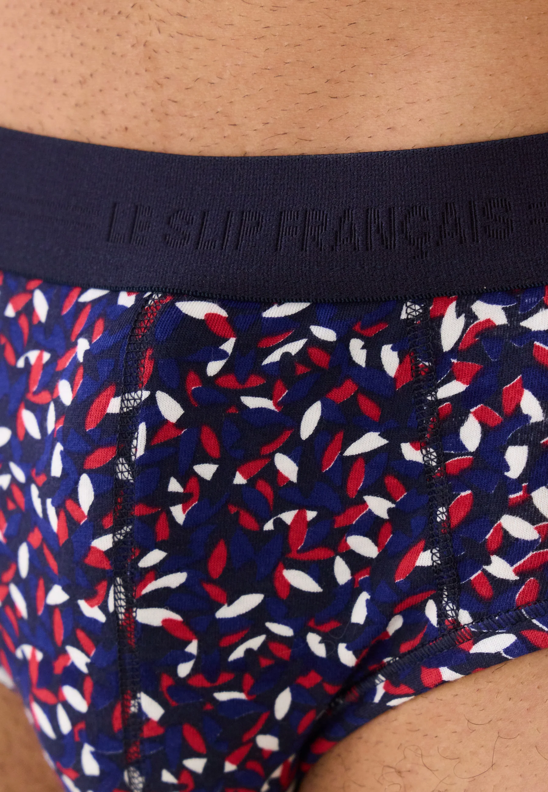 Slip en coton-Terrible Gavotte Marine Indigo