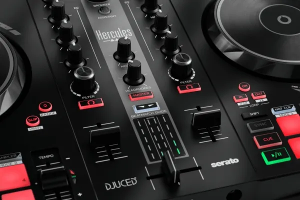 Hercules INPULSE 200 MK2, 3,5 mm, USB, 320 mm, 195 mm, 49 mm, 900 g