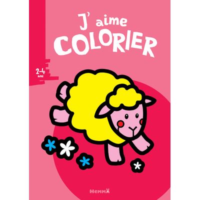 J'aime colorier (2-4 ans) (Mouton)