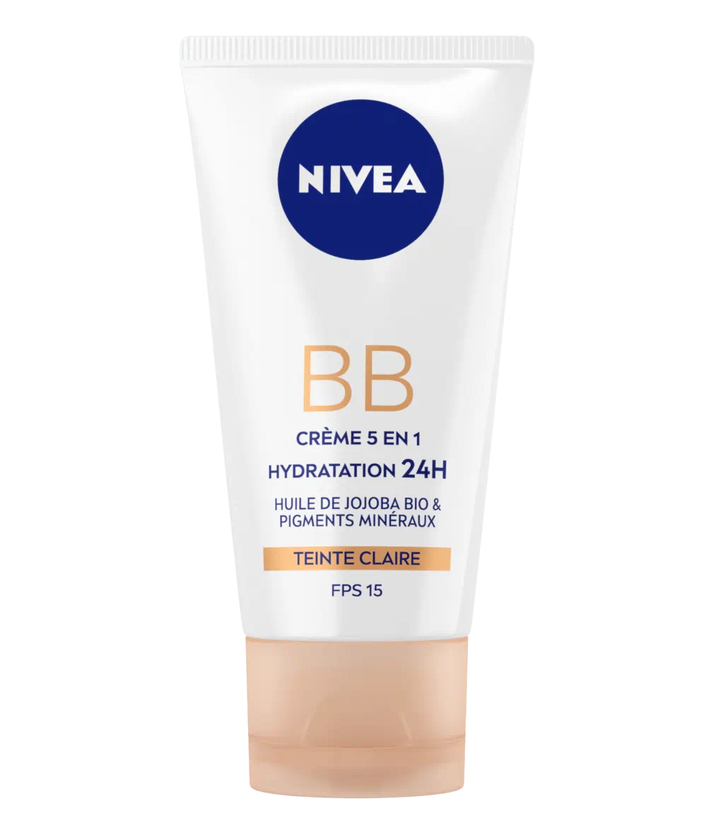 BB CRÈME 5 EN 1 HYDRATATION 24 H TEINTE CLAIRE