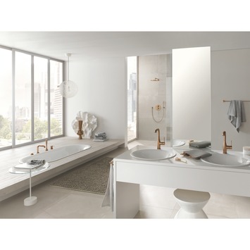 Grohe douchekop Rainshower Cosmopolitan hoofddouche 1 stand ø 31 cm koper