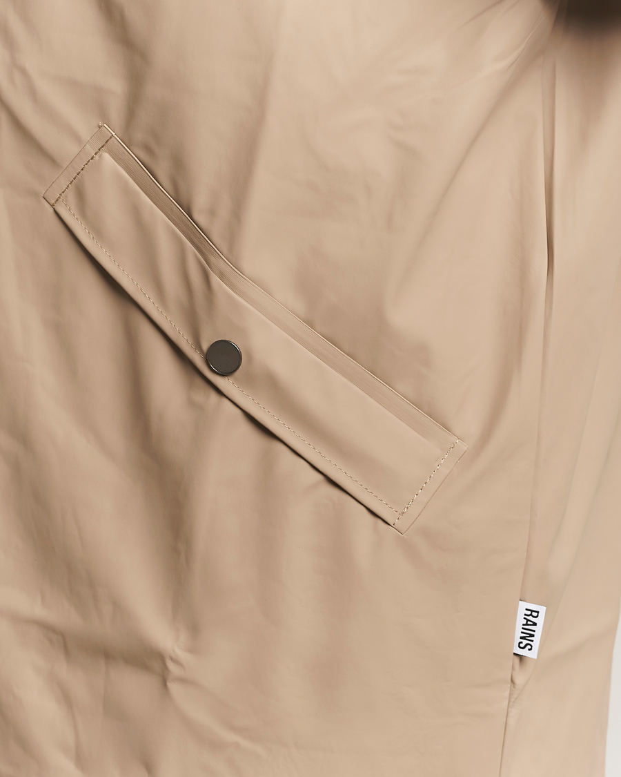 RAINS Long Jacket Beige