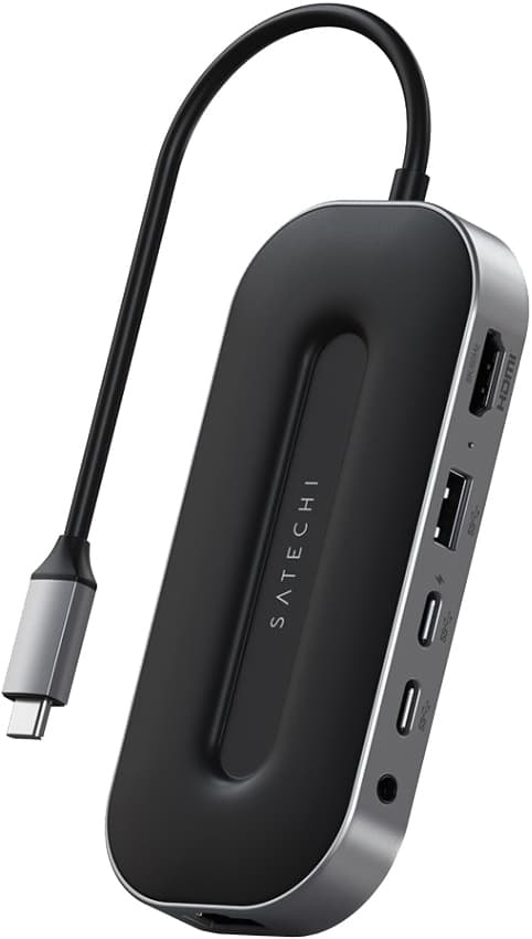 Satechi USB4 Multiport USB hub (grå)
