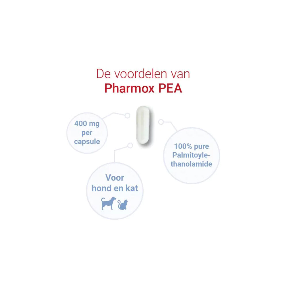 Pharmox PEA 100% Puur Hond & Kat