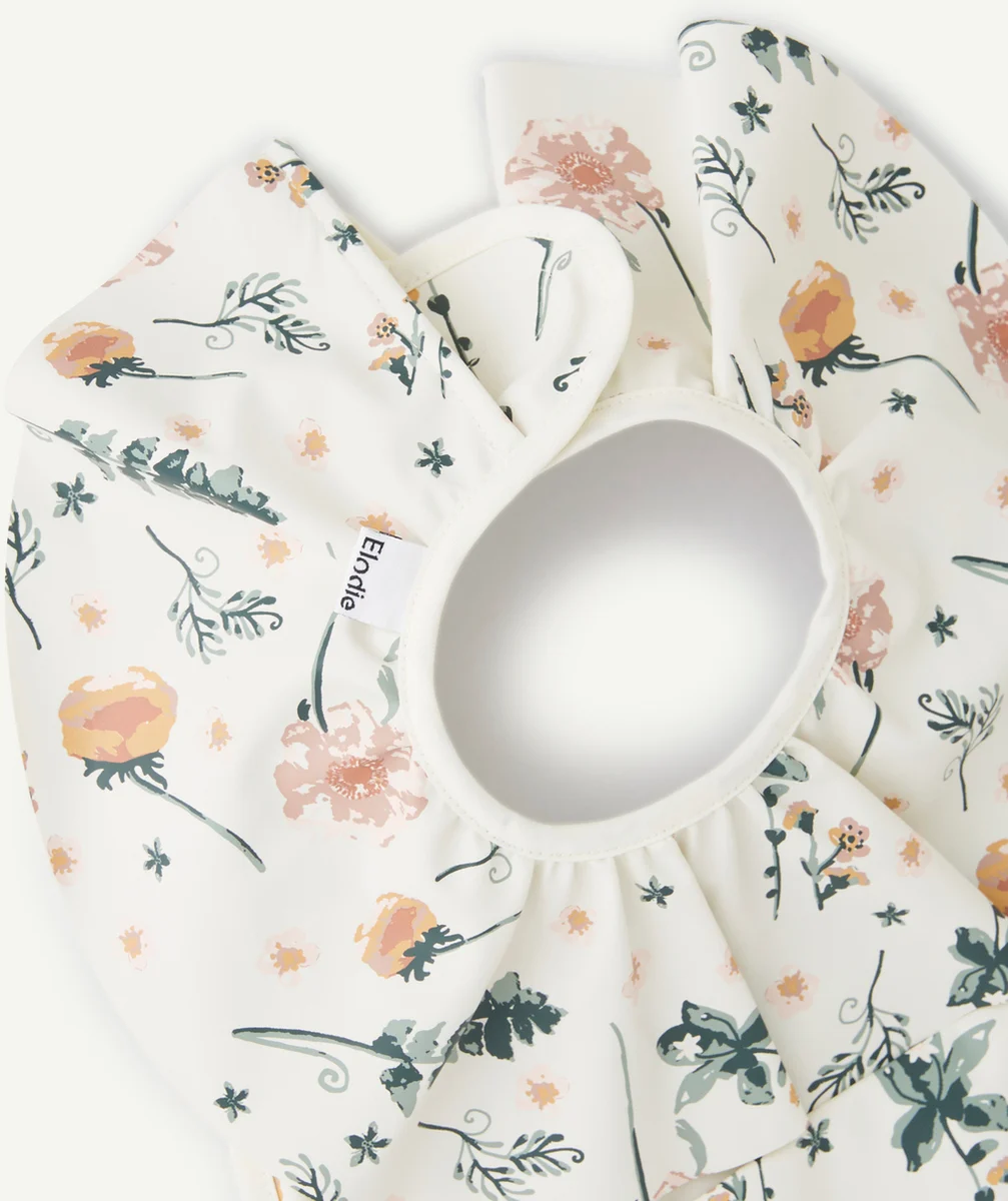 ELODIEBAVOIR ÉCRU VOLANTÉ IMPRIMÉ FLORAL