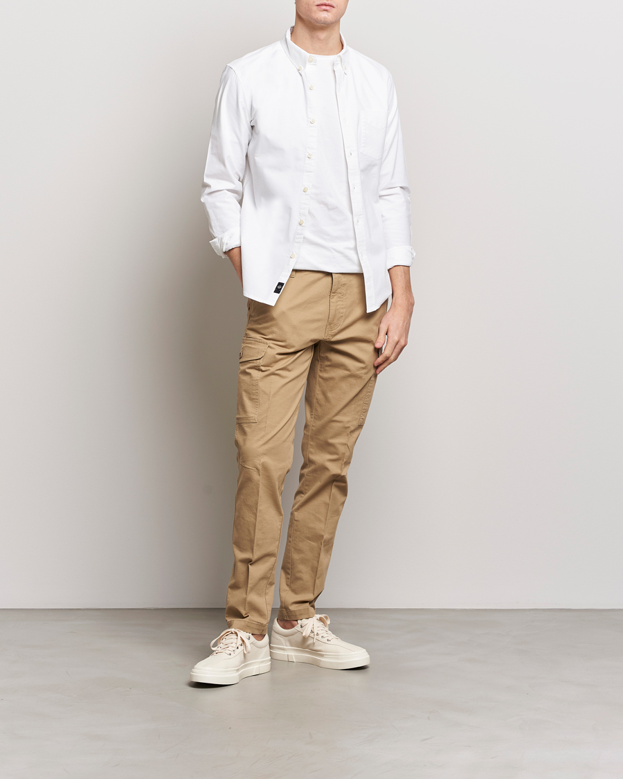 Dockers Cotton Stretch Oxford Shirt Paper White