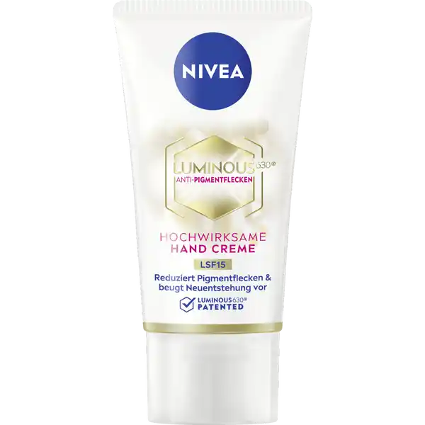 Hand Creme Luminous630° Anti-Pigmentflecken hochwirksame LSF 15