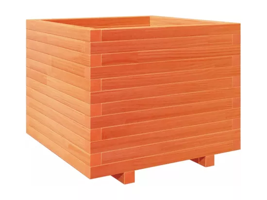 Jardinière bac lit surélevé bois marron 60 x 60 x 49.5 cm 02_0038474