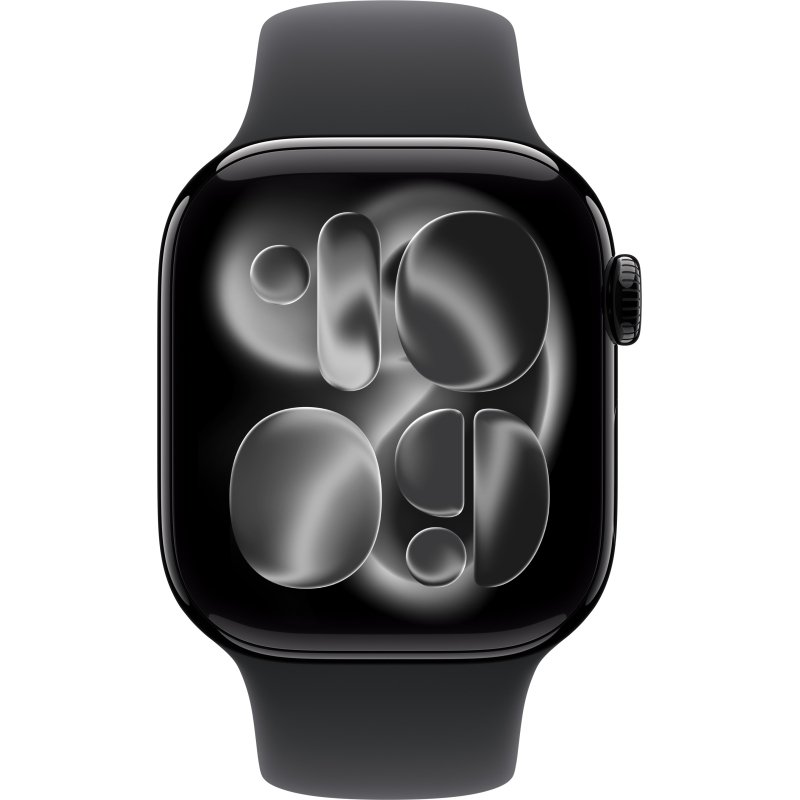 Apple Watch Series 11 OLED 42 mm Numérique 374 x 446 pixels Écran tactile Noir Wifi GPS (satellite)