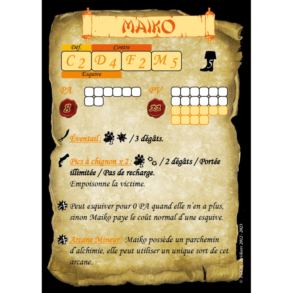 Briskars - Maoks - Maiko