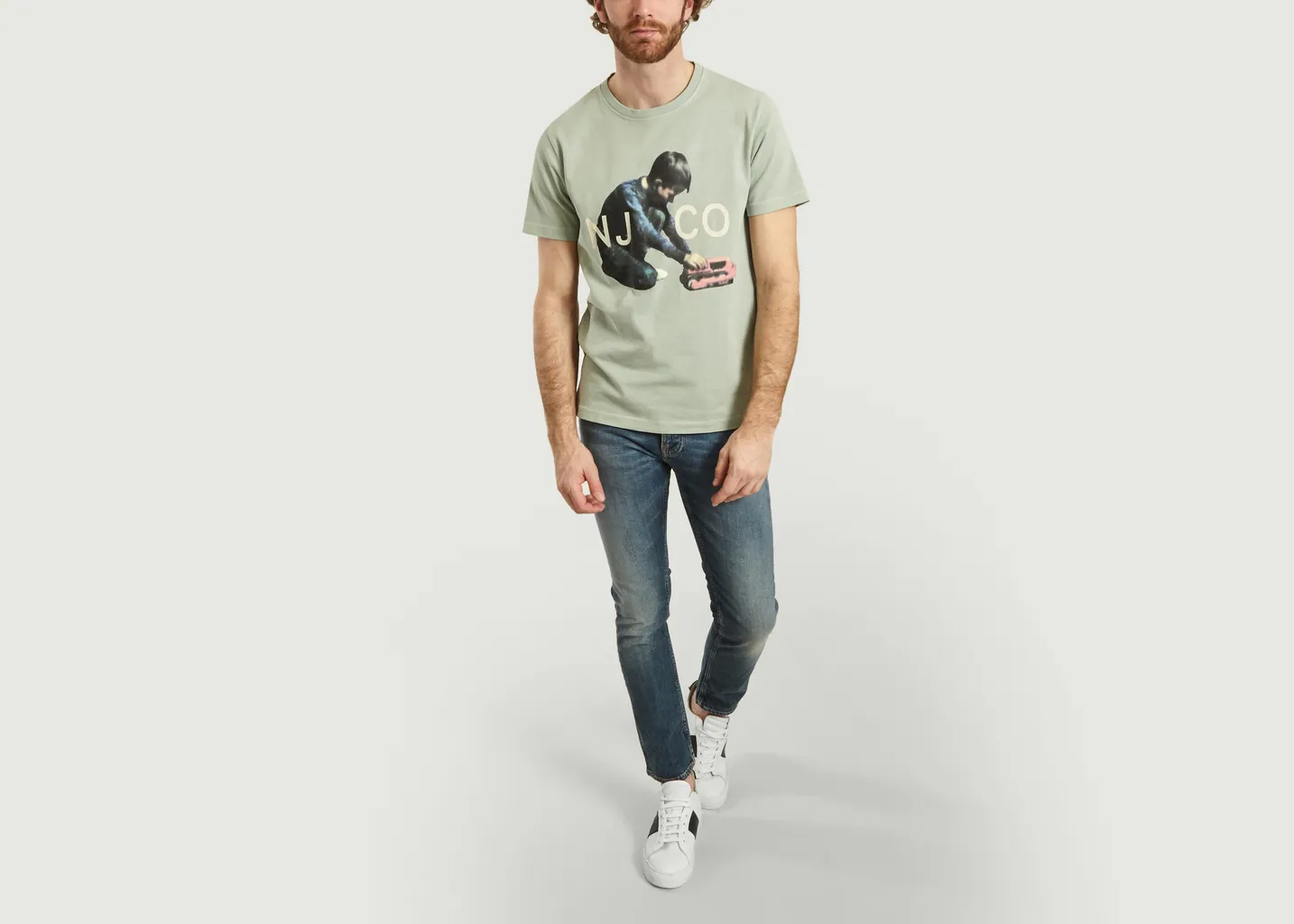 T-Shirt Roy Enfant en Coton Bio Nudie Jeans
