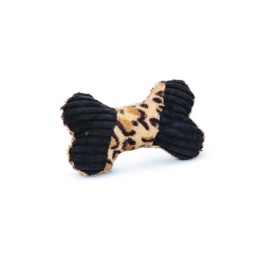 Beeztees Pluche Hondenspeelgoed Yari Zwart - Bruin18 cm