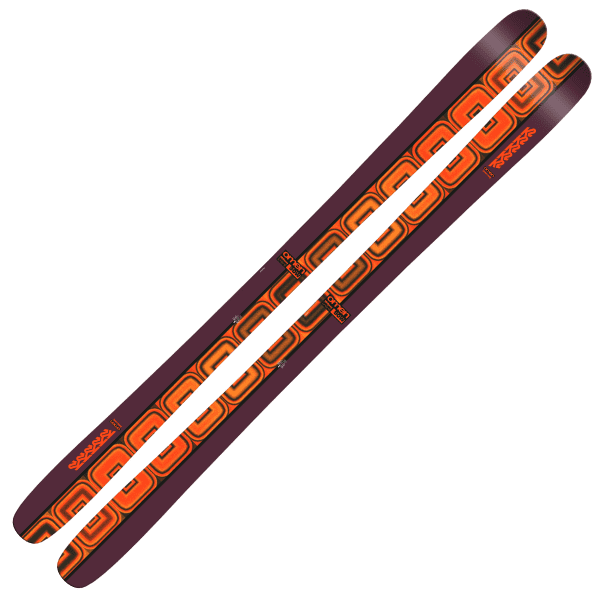 Ski K2 OMEN 90 W ORANGE/BROWN