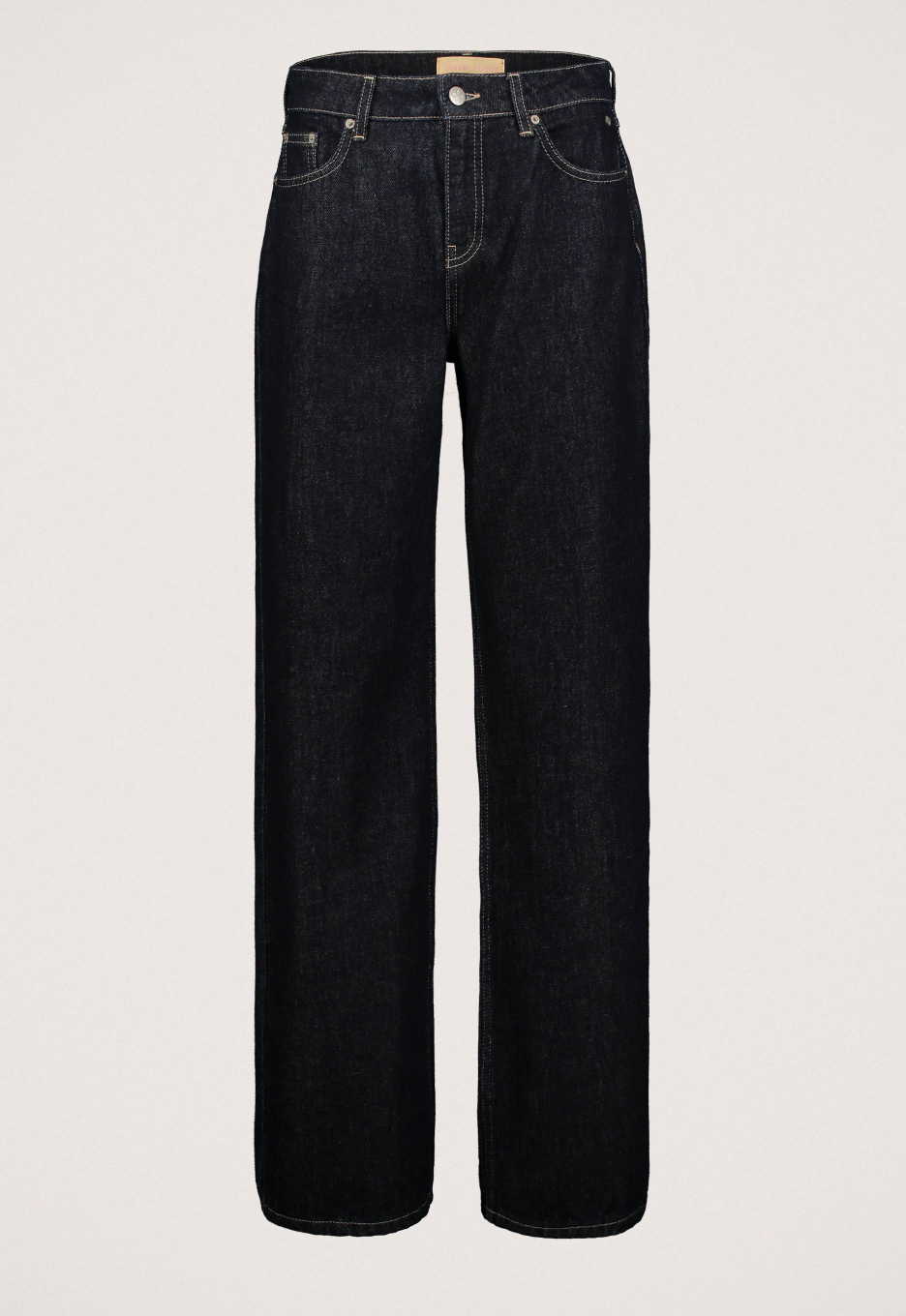 Pink Noir Donna Straight Jeans