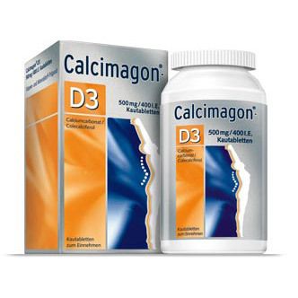 Calcimagon®-D3 500 mg/ 400 I.E. Kautabletten