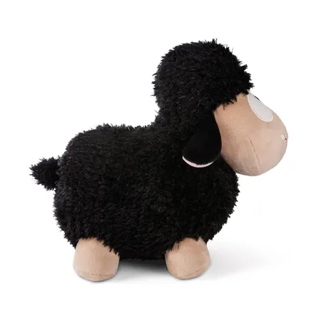 NICI Kuscheltier Schaf schwarz 35cm stehend GREEN
