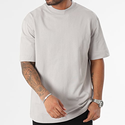 Tee Shirt Oversize Large Gris
