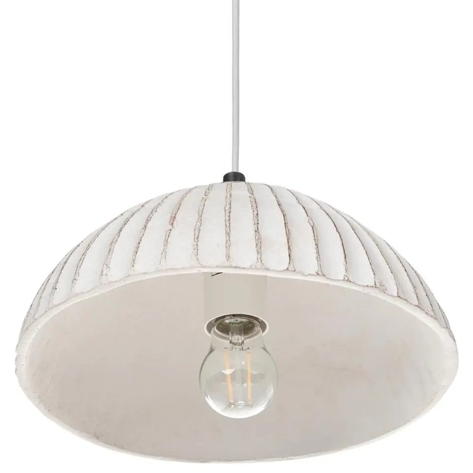 COTTICA - Hanglamp - Gebroken wit - Papier-maché