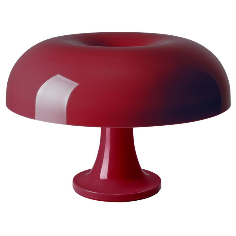 Artemide Nessino tafellamp Limited Edtition Burgundy