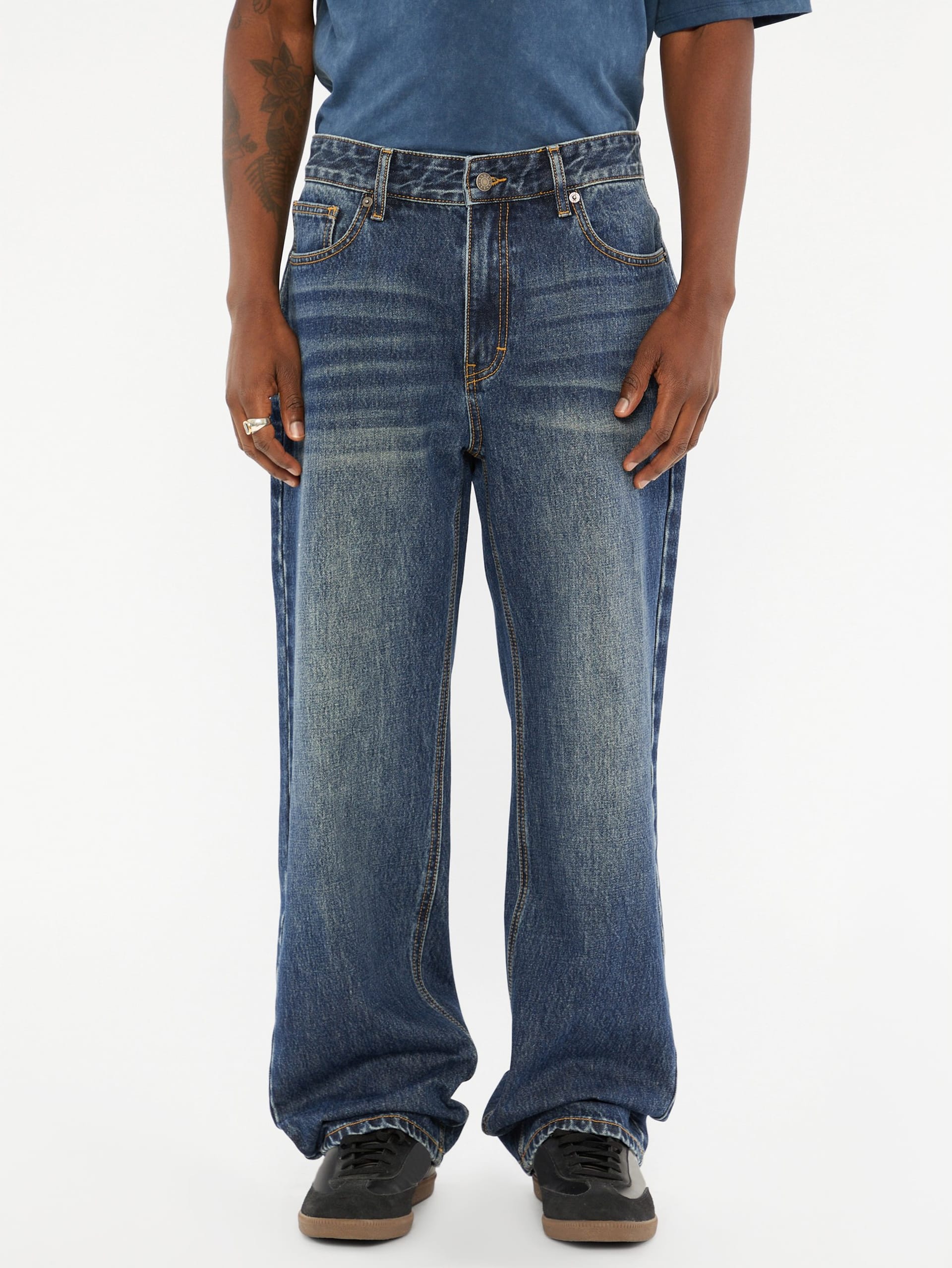 Calça jeans folgada Kit Originals da GUESS