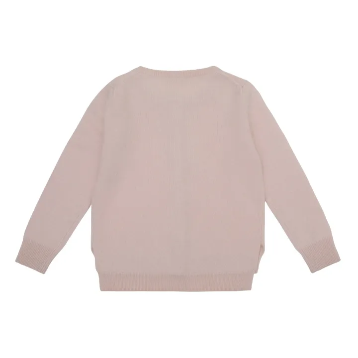 Holmm Cardigan Cachemire Molly | Rose pâle