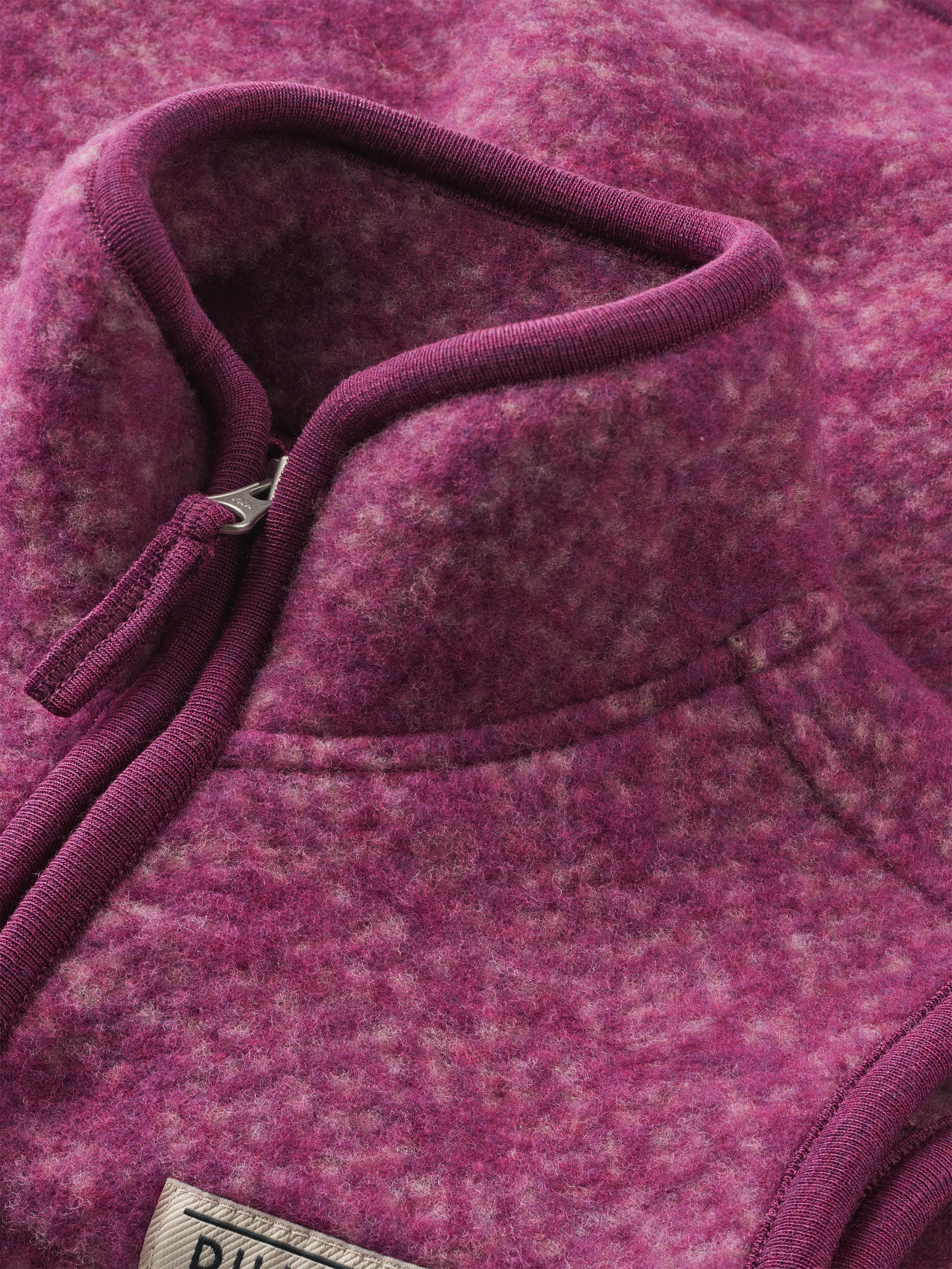 Fleecebodywarmer van merinowol voor kinderen