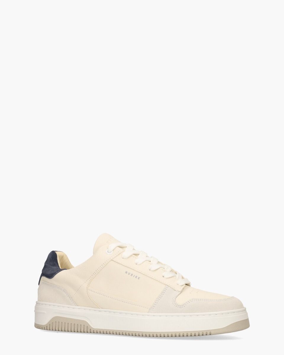 Nubikk Basket Court Off-White/Donkerblauw Herensneakers
