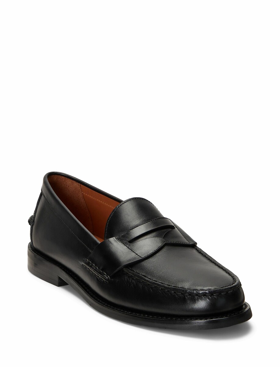 POLO RALPH LAUREN<br>Mocassins de couro Alston