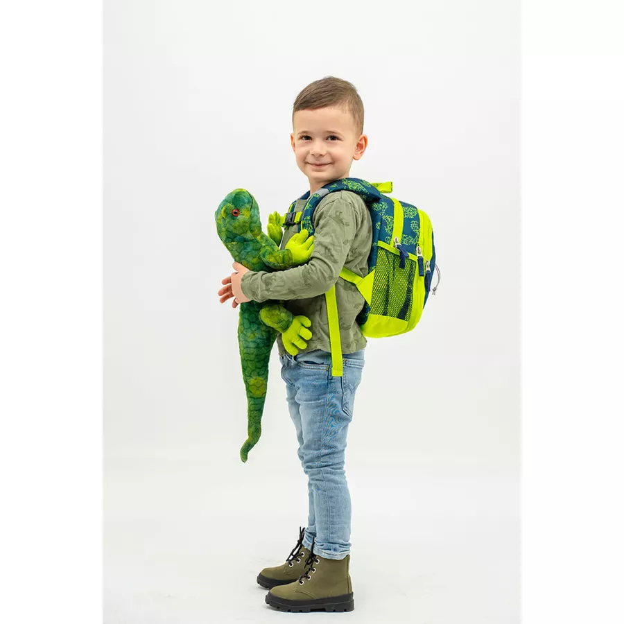 Belmil Kindergartenrucksack Mini Kiddy Kindergartenrucksack für 1-3 Jährige Kinder mit Brustgurt Roaar