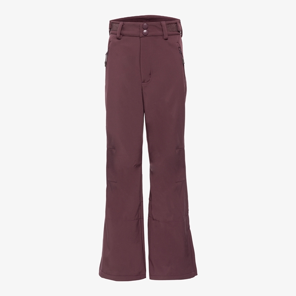 Mountain Peak kinder softshell skibroek paars