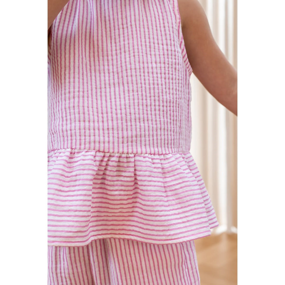 Køb Fliink Cloud Dancer Pink Stripe Ciao Stripe Top