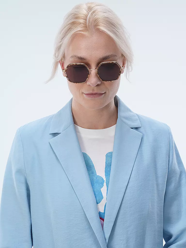 KAPTEN & SON Sonnenbrille  AMSTERDAM hellbraun