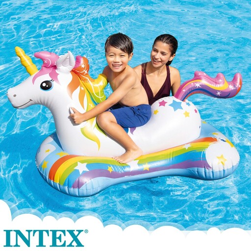 Tapete inflável de unicórnio Intex para crianças