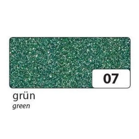 Folia Glitter-Tape grün 5 m x 1,5 cm