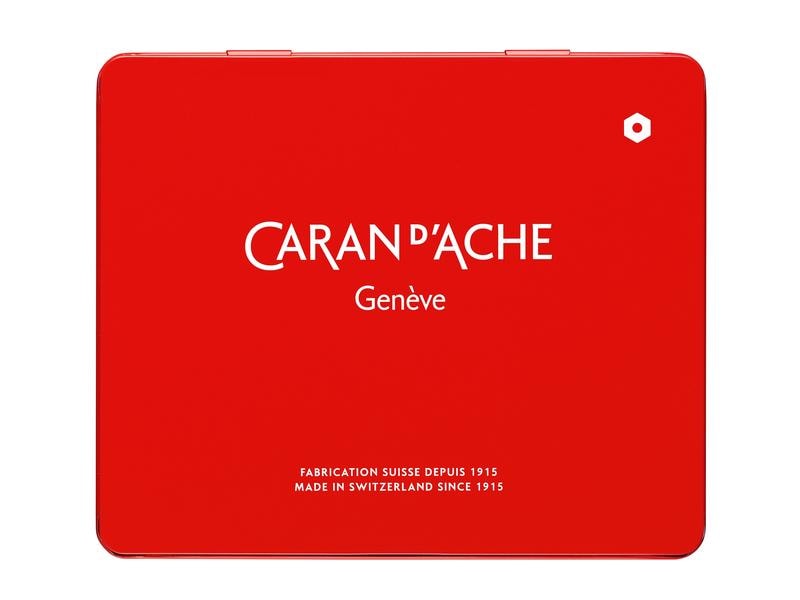 Caran d'Ache Wachsmalstifte Neocolor 1 wasserfest, 15 Stück Kreativ-Set mit wasserfesten Wachspastellen