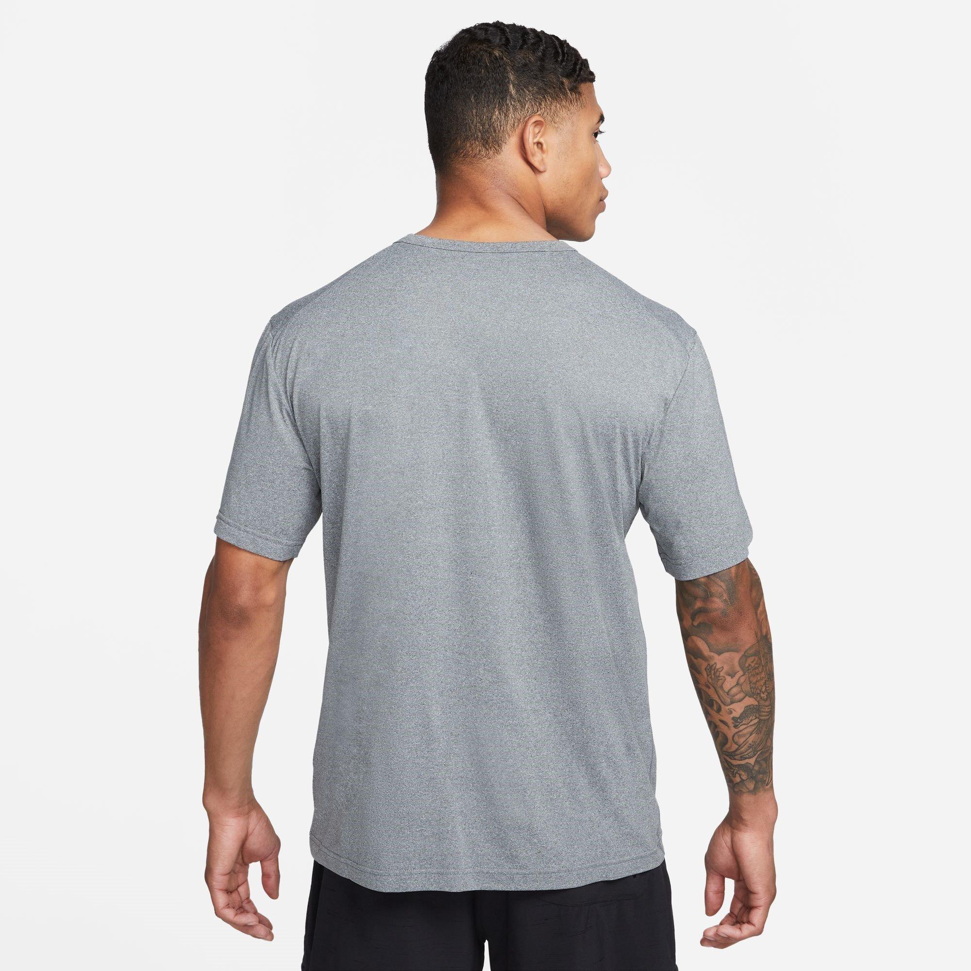 Nike Dri FIT UV Hyverse Mens Short Sleeve Fitness Top