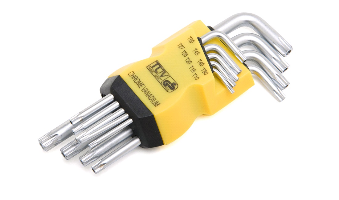 Torx m/hul T10-T50