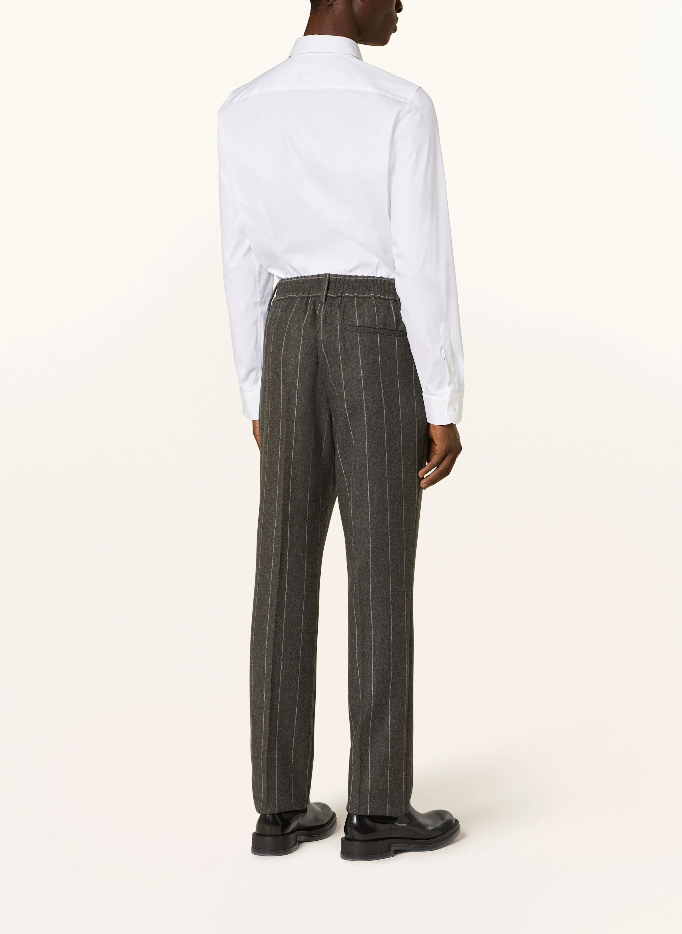 BURBERRY Anzughose Regular Fit aus Flanell