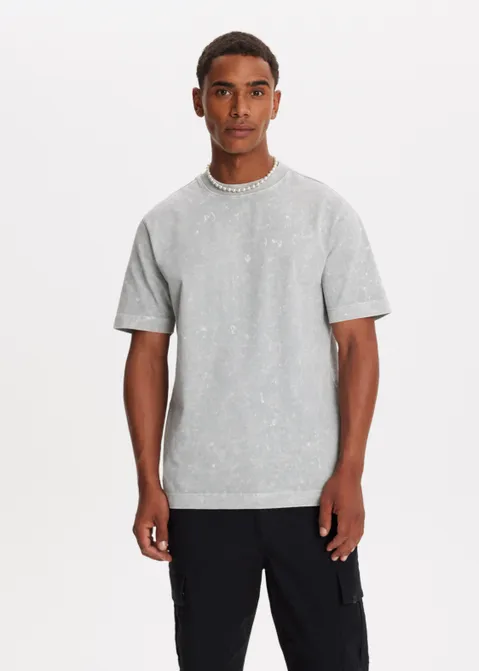 Basic t-shirt blauw (BLW.ACD)
