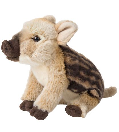 Bon Ton Toys Kuscheltier - 23 cm - WWF - Wild Ferkel - Braun/Sch