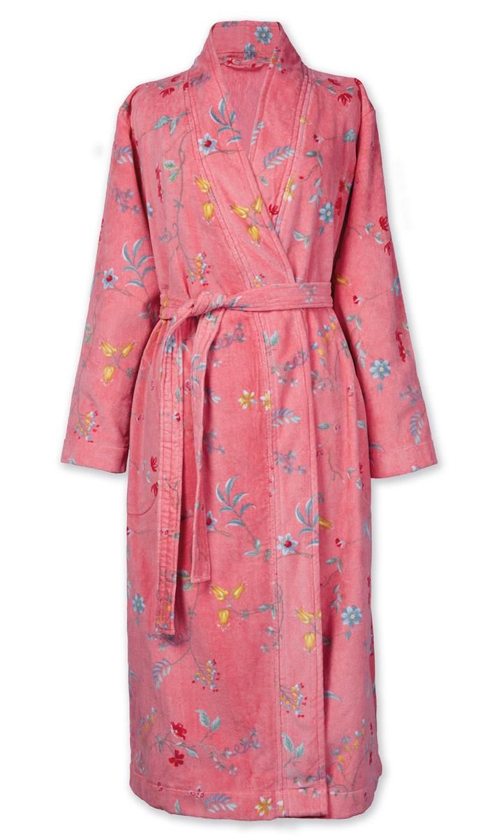 Bademantel PIP STUDIO Velour LES FLEURS XS