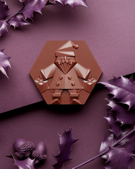 Hexa Père-Noël Lait | Le Chocolat Alain Ducasse 60g