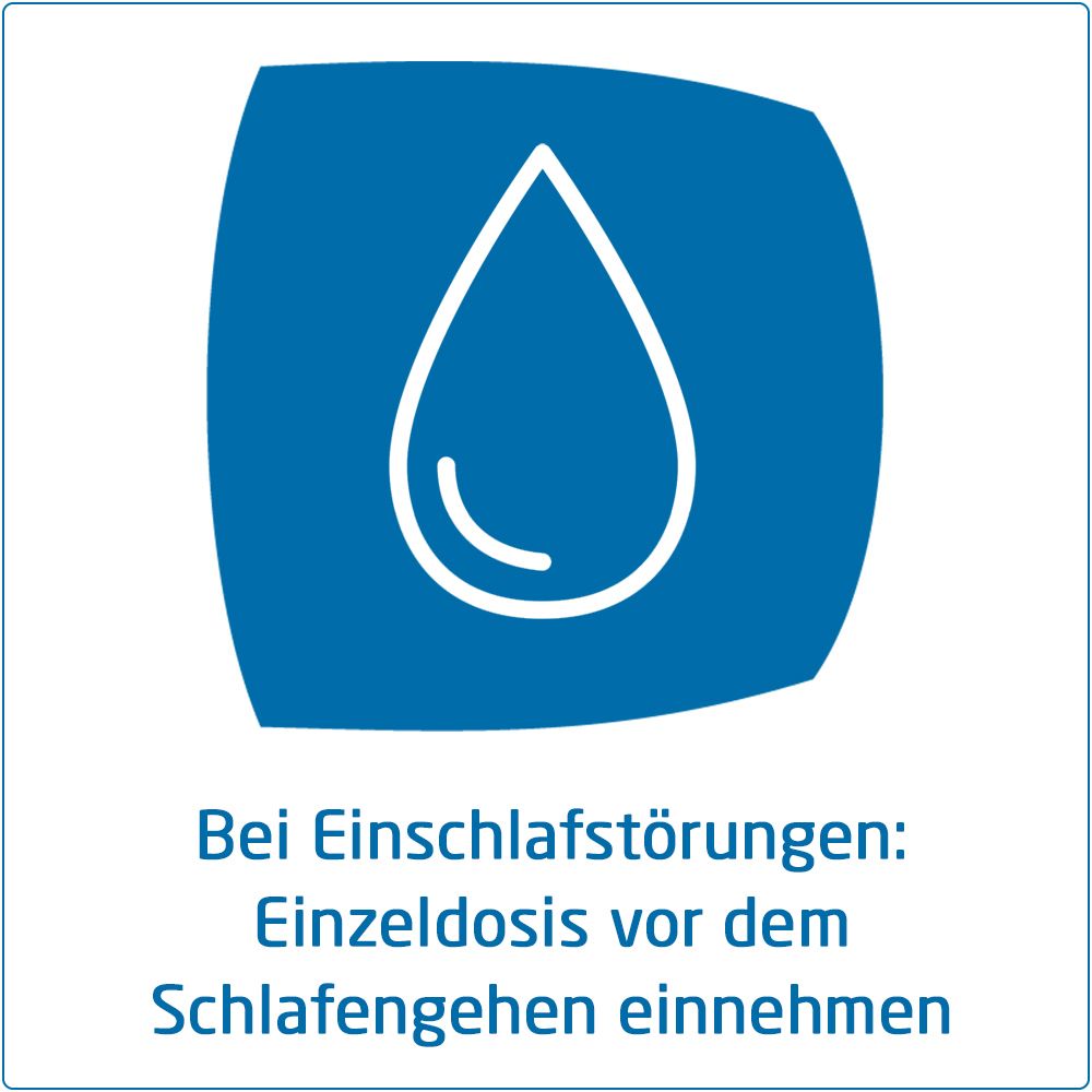 Calmedoron® Tropfen beruhigen und fördern das Einschlafen